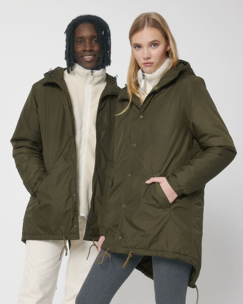 Padded Parker - British Khaki / XS