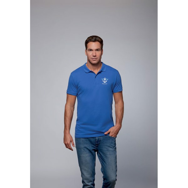 PERFECT MEN Polo 180g - White / 5XL