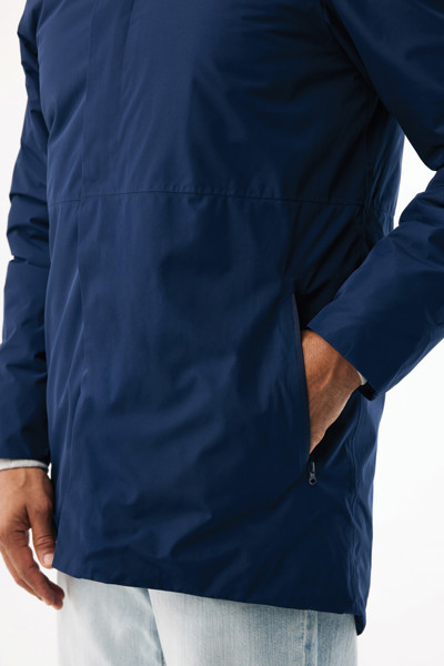 Parka en polyester recyclé IQONIQ Thelon - Bleu Marine / XXL