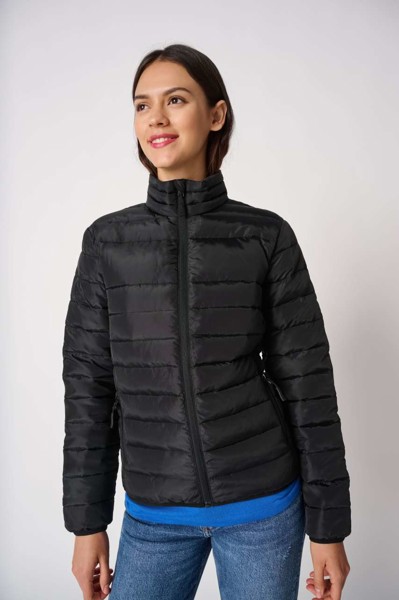 Ladies' Padded Jacket - Dark Grey / XL