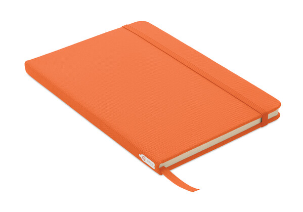 Carnet A5 couverture RPET 600D Note Rpet - Orange