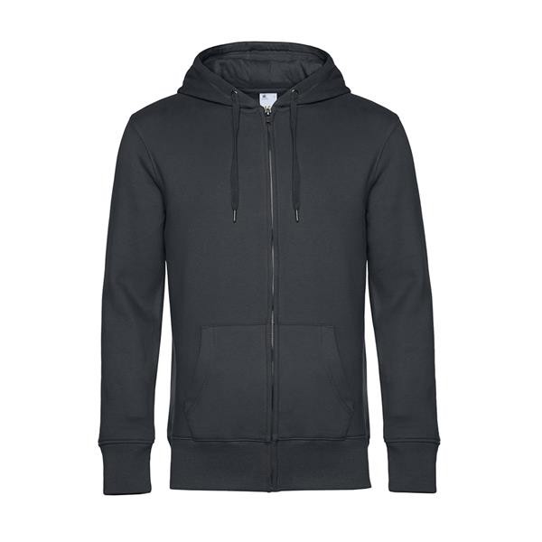 King Zipped Hood - Branco / L