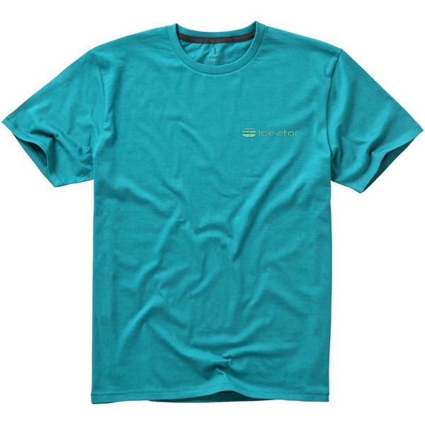 Nanaimo short sleeve men's t-shirt - Aqua / XS