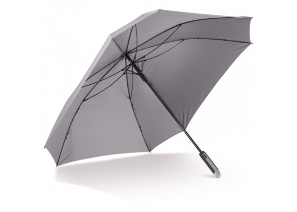 Deluxe 27” square umbrella auto open - Grey