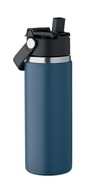 Bouteille double paroi 500 ml Suma Grip - Bleu Marine