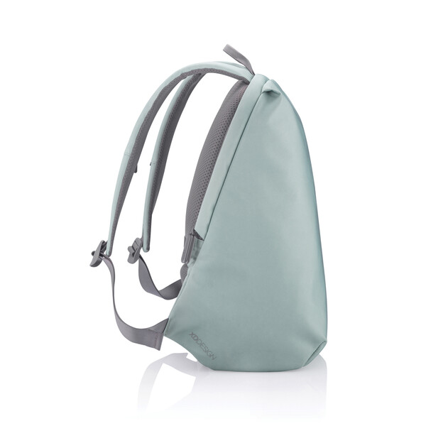 Nahrbtnik Xd Design Bobby Soft, 15,6 inch, rPET - Mint zelena / svetlo siva