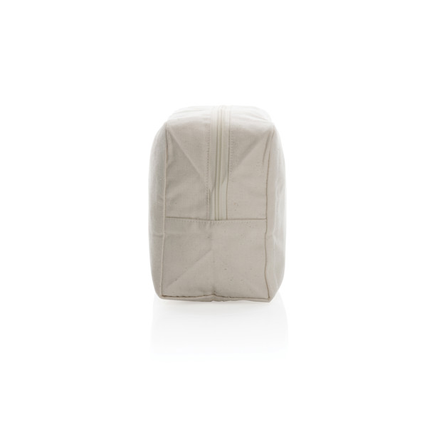 Impact Aware™ 285 gsm rcanvas toiletry bag undyed - Off White