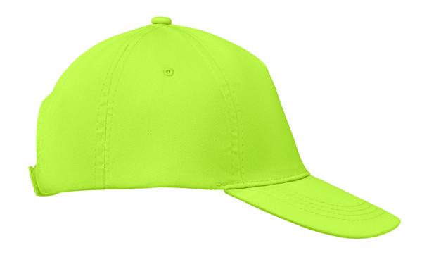 5 panel baseball cap 160 gr/m Buzz - Lime