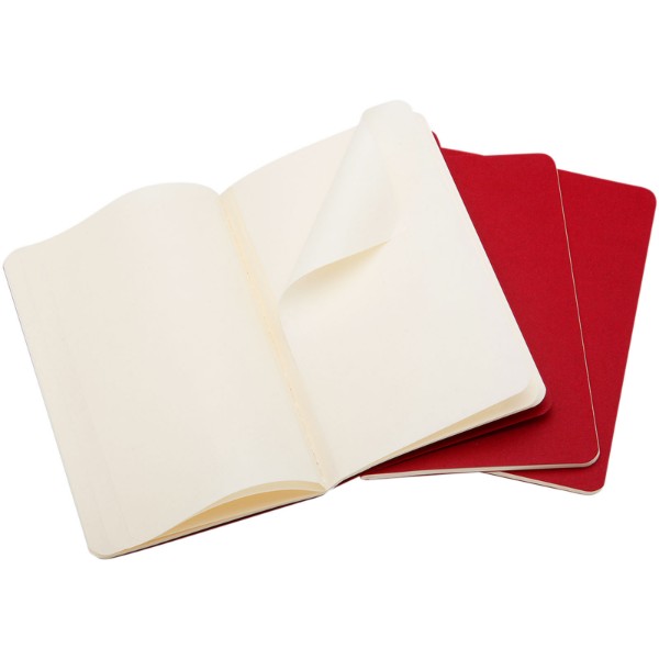 Moleskine Cahier Journal L - plain - Cranberry Red