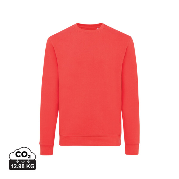 Mikina Iqoniq Zion z recykl. bavlny - Luscious Red / XL