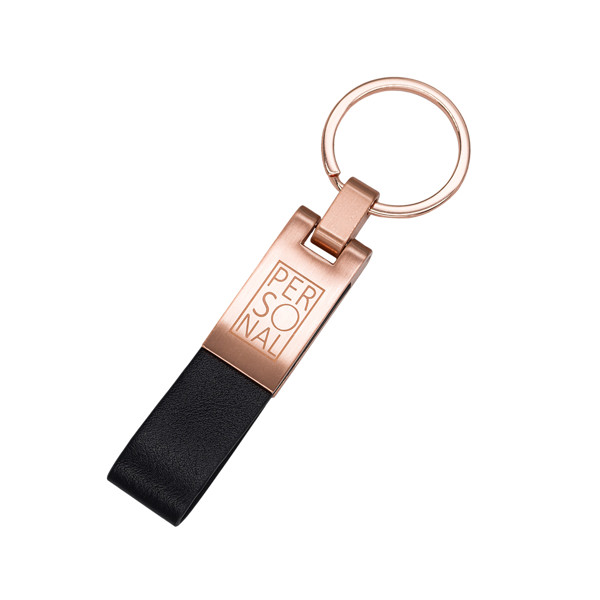 Rosa metal keychain