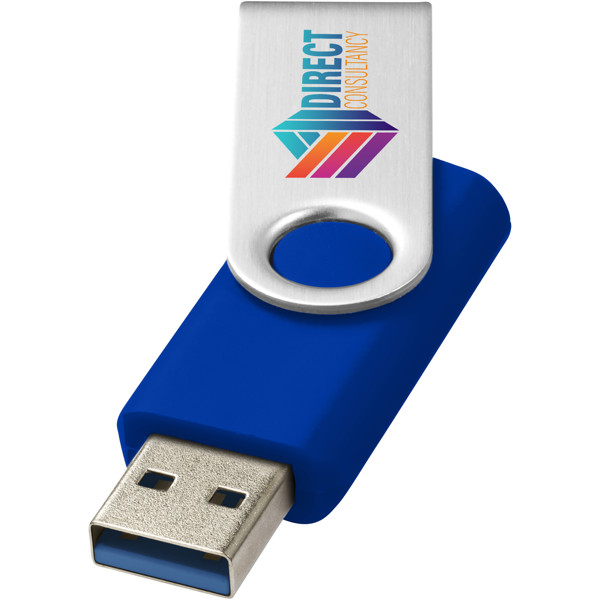Clé USB 3.0 Rotate-basic - Bleu royal / 16GB