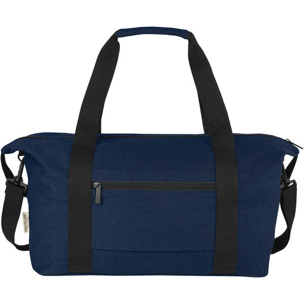 Sac de sport Joey de 25 L en toile recyclée GRS - Marine