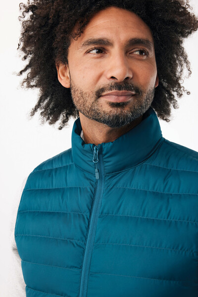 Pánská vesta IQONIQ Meru z recykl. polyesteru - Dark Teal / XL
