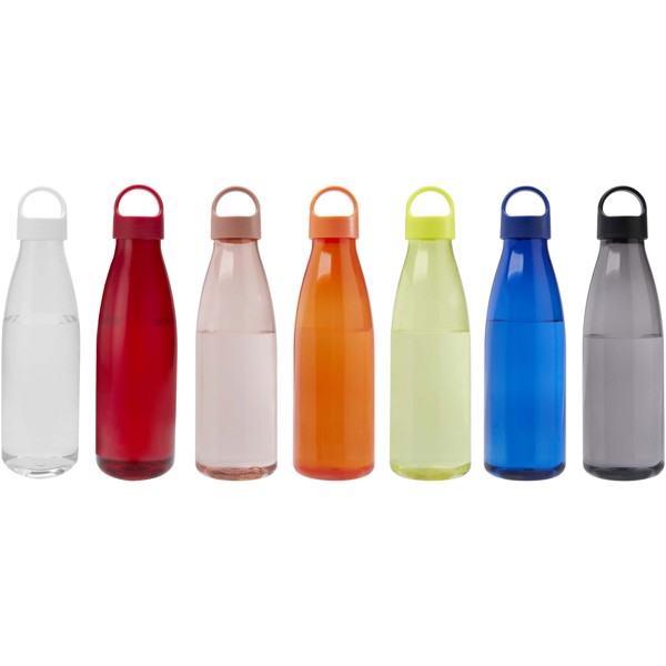 Bouteille d’eau Bergen de 800 ml en plastique recyclé - Bleu royal