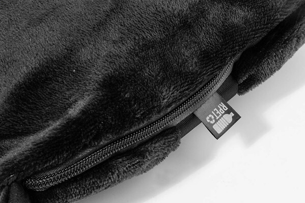 2In1 Travel Blanket And Pillow Napwrap - Black