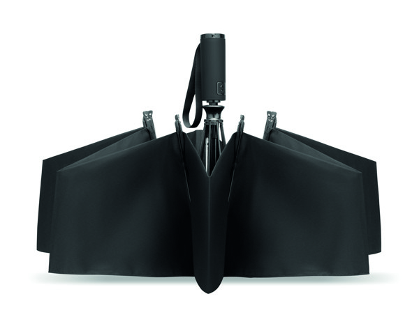 23 inch windproof umbrella Agumbe - Black