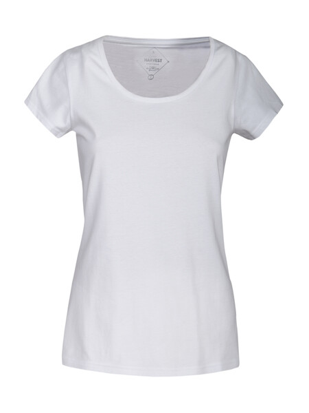 Harvest Twoville Lady Slub Tshirt U-neck White XXL