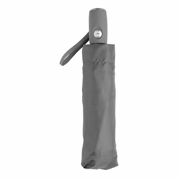 Automatic Open/Close Windproof Pocket Umbrella Oriana - Grey