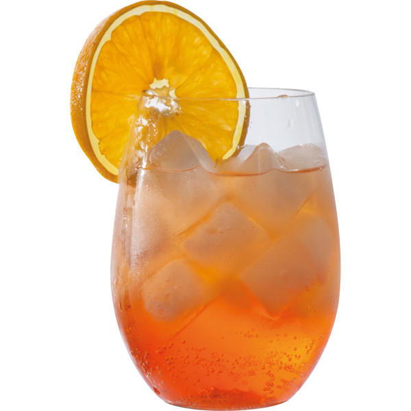 CECYLIA PET műanyag pohár, 450 ml - Transparent