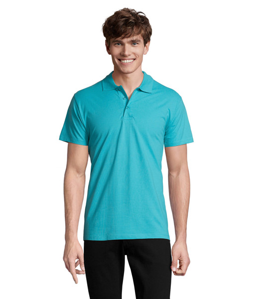Polo PRIMAVERA II UOMO 210g Spring Ii - Blu AtolloXL