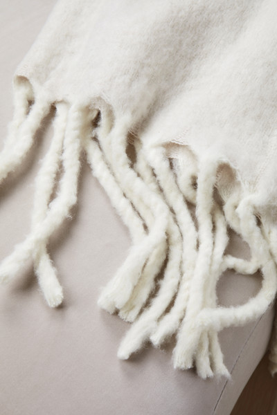 Vinga Saletto wool blend blanket - White / Beige