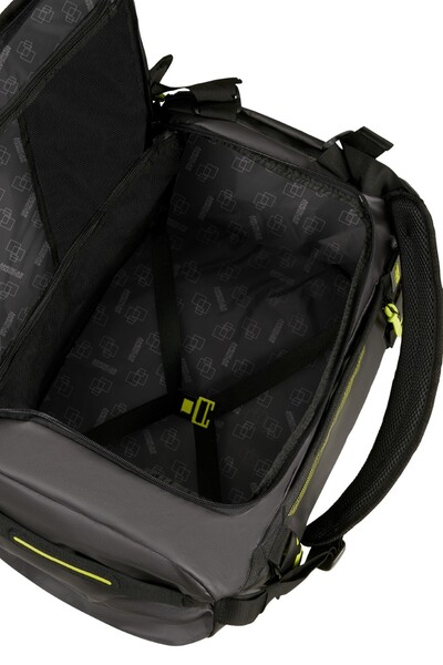 American Tourister - Urban Track Duffle/Backpack L Coated - Black/Lime