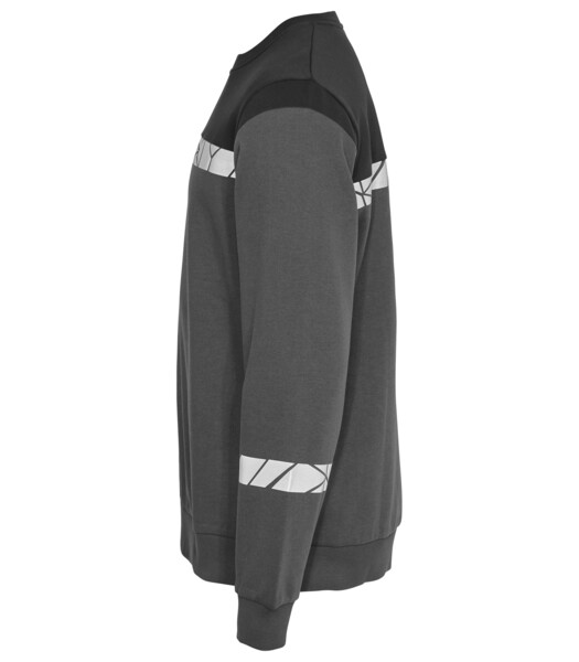 7101 CREWNECK SWEATSHIRT PGL Grey/Black 5XL