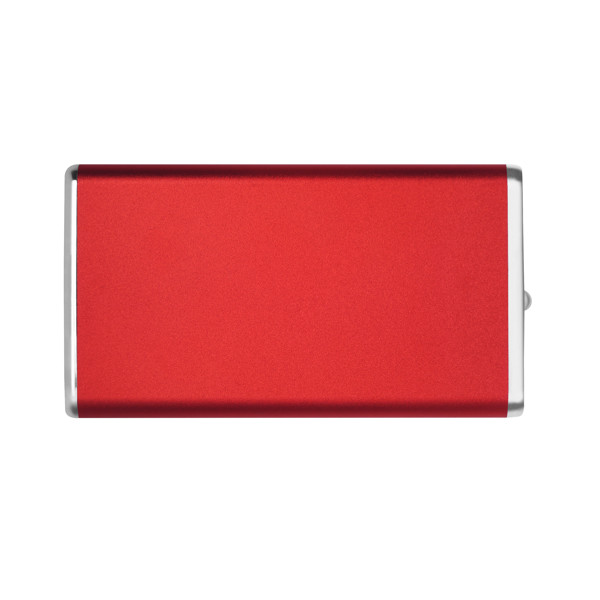 Chargeur 2600 mAh ALUMI - ROUGE