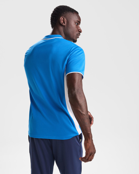 Montmelo Polo Shirt - White/Black / M