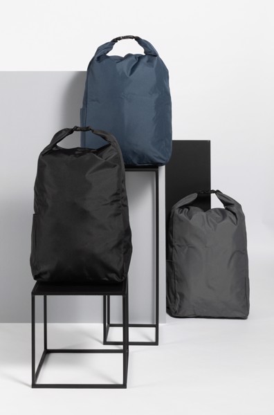 Sac à dos rolltop en rPET Impact AWARE™ - Bleu Marine