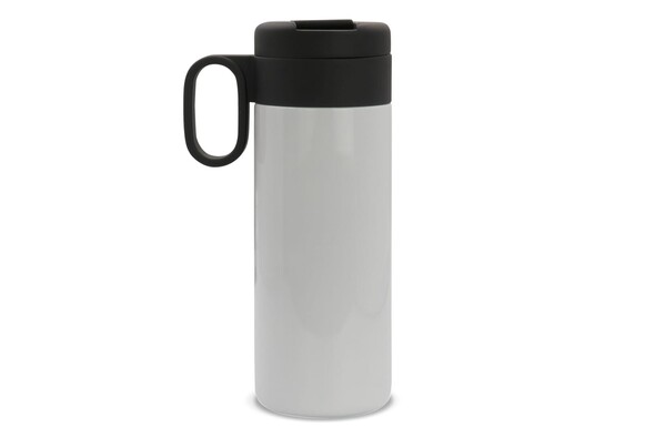 Mug Isotherme Flow avec poignée 400ml - Blanc