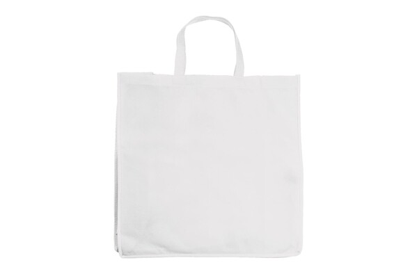Shopping bag non-woven 75g/m² - White