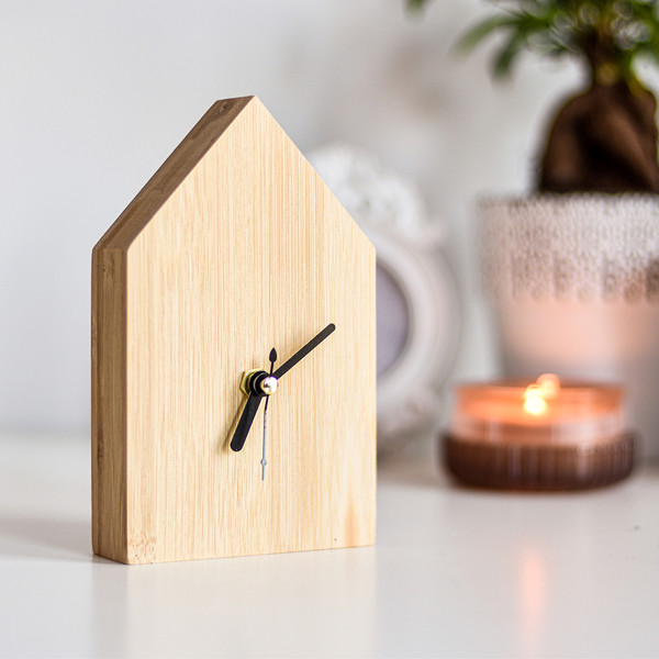 La Casa Bamboo Clock