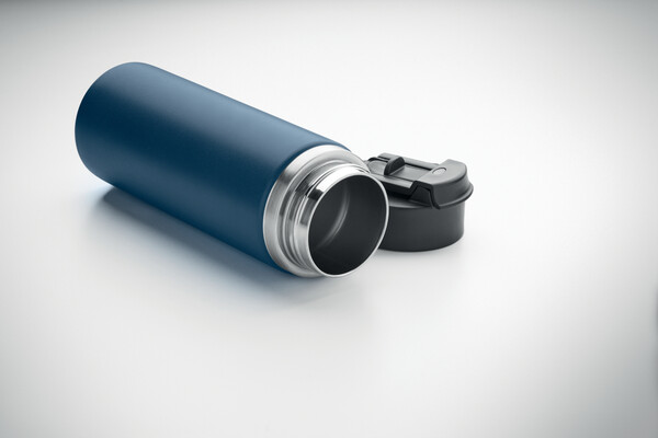 Bouteille double paroi 500 ml Suma Grip - Bleu Marine