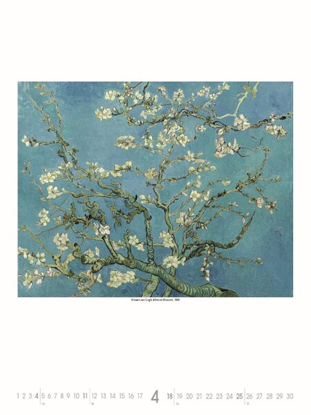 Nástenný Kalendár Vincent Van Gogh 2027