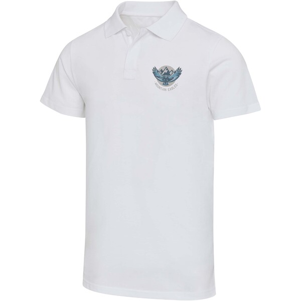 Graphite 180 g/m² unisex OCS organische polo met korte mouwen - Wit / M