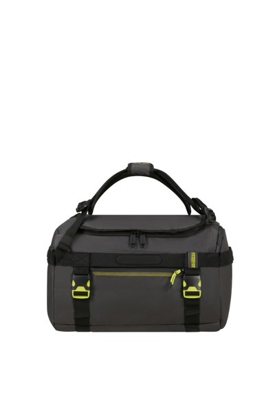 Urban Track Duffle/Backpack M Coated - American Tourister - Black / Lime