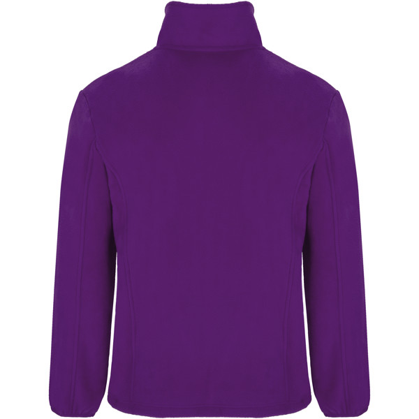 Giacca in pile da uomo con cerniera intera Artic - Viola / S