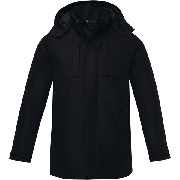 Hardy men's insulated parka - Solid Black / S