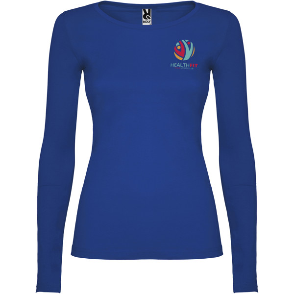 T-shirt a maniche lunghe da donna Extreme - Blu royal / M