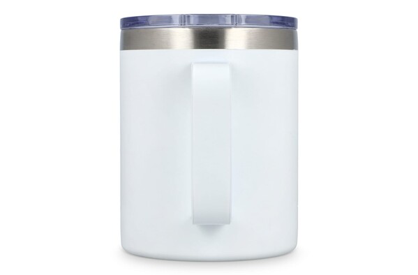 Danube thermo mug,ceramic interior,350ml - White