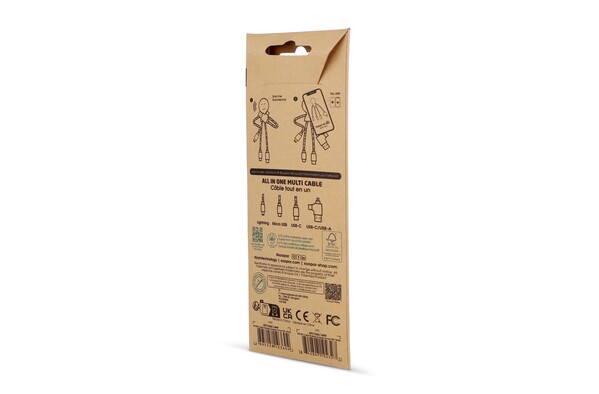 Xoopar Mr. Bio smart cable, NFC,recycled plastic