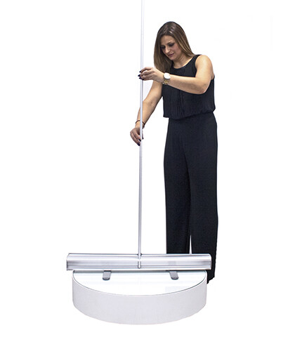 Roll-up Económico Classic  impressão incluída - 1200 mm
