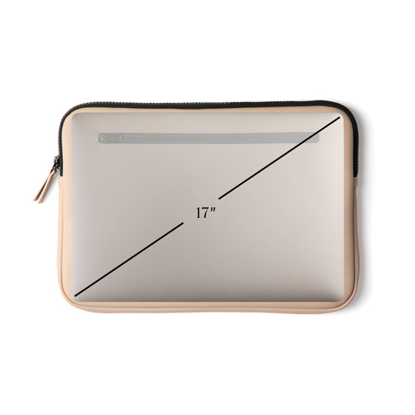 Vinga Baltimore laptopcase 15-17, nubuck PU - Greige