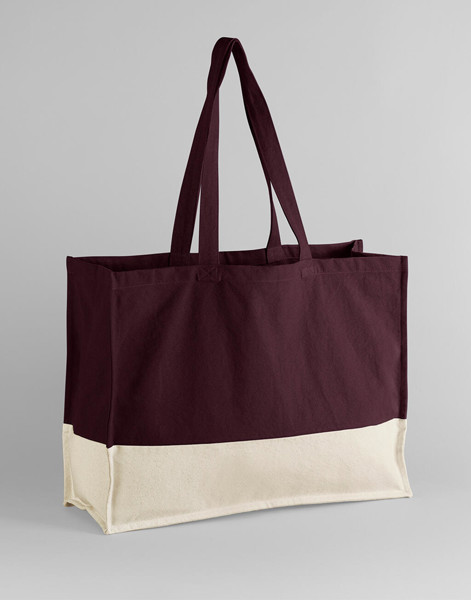 Earthaware® Organic Contrast Shopper - Black / Natural / ONE SIZE