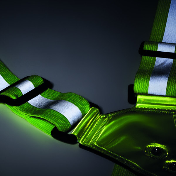 Reflective body belt with LED Roundvisible
