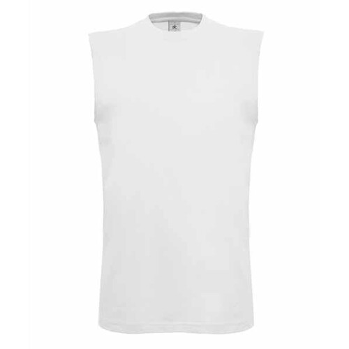 T-Shirt B&C Exact Move 145G - 100% Algodão (Investindo Em Better Cotton) - Branco / 2XL