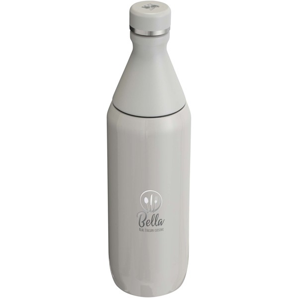 Stanley 600 ml All Day Slim Flasche - grau