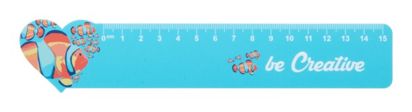 15 Cm Ruler Couler 15, House - White